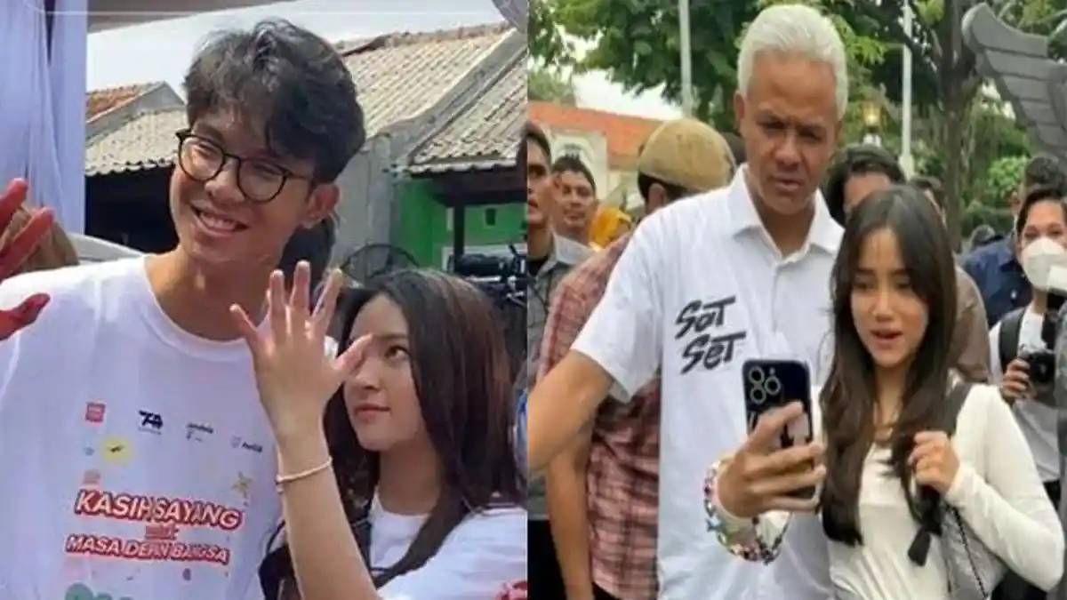 Usai Ganjar Pranowo Diduga Jodohkan Fuji dan Putranya, Eca Aura Kuak Statusnya dengan Alam Ganjar