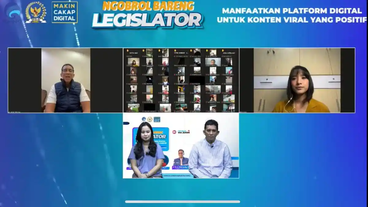 Legislator Dorong Pemanfaatan Ruang Digital dengan Membuat Konten Positif