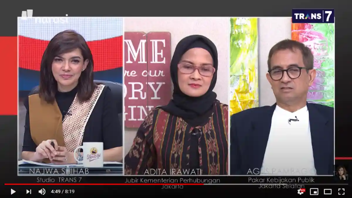 Agus Pambagio Sebut Orang Indonesia Jarang Taat, Najwa Shihab: Lebih Takut Hantu daripada Virus