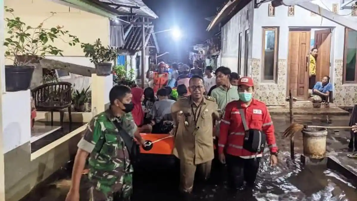 70 Persen Wilayah Kecamatan Pekalongan Utara Terendam Banjir Rob