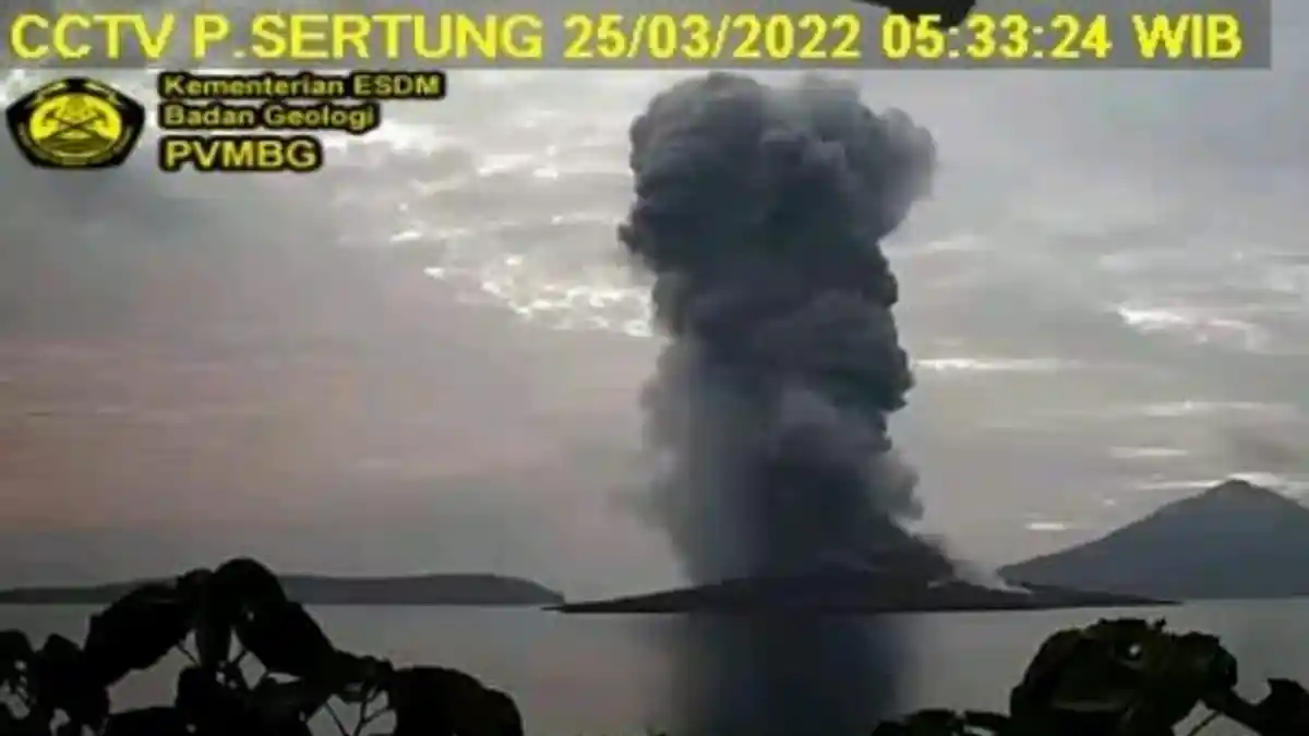 GAK 7 Kali Erupsi di Bulan April Dampak Aktivitas Vulkanik yang Fluktuatif