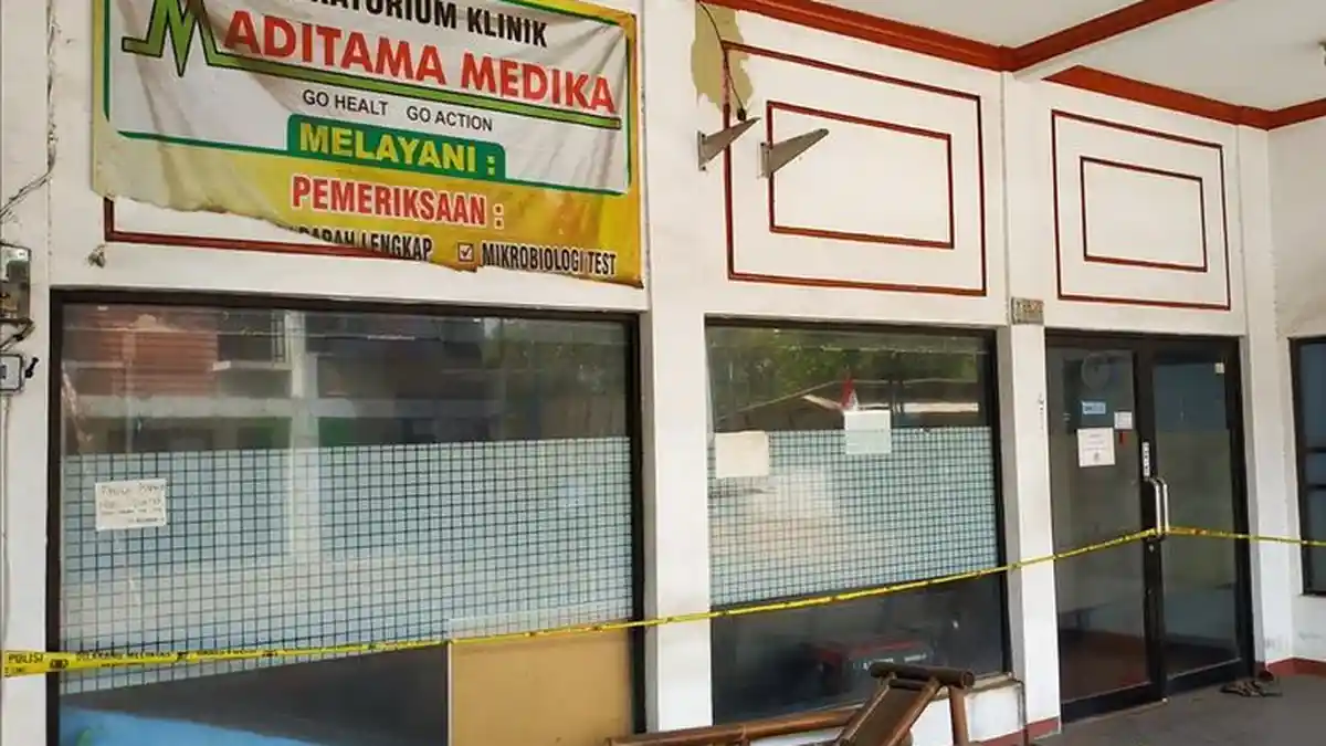 Setelah Terbongkar Klinik Umum Tempat Aborsi dan 4 Tersangka, Dinas Kesehatan Ungkap Fakta Lain