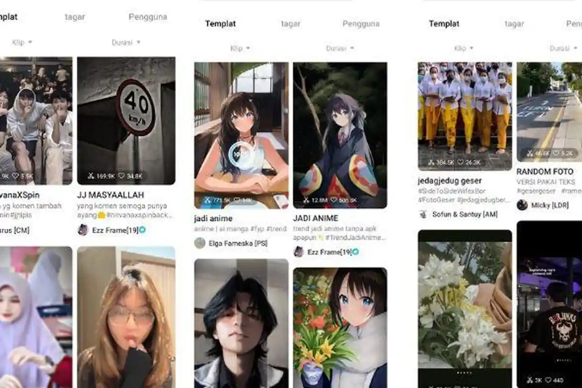 12 Link Template Aplikasi Edit Video CapCut Viral 2022, Bikin Jedag Jedug Otomatis Tanpa Watermark