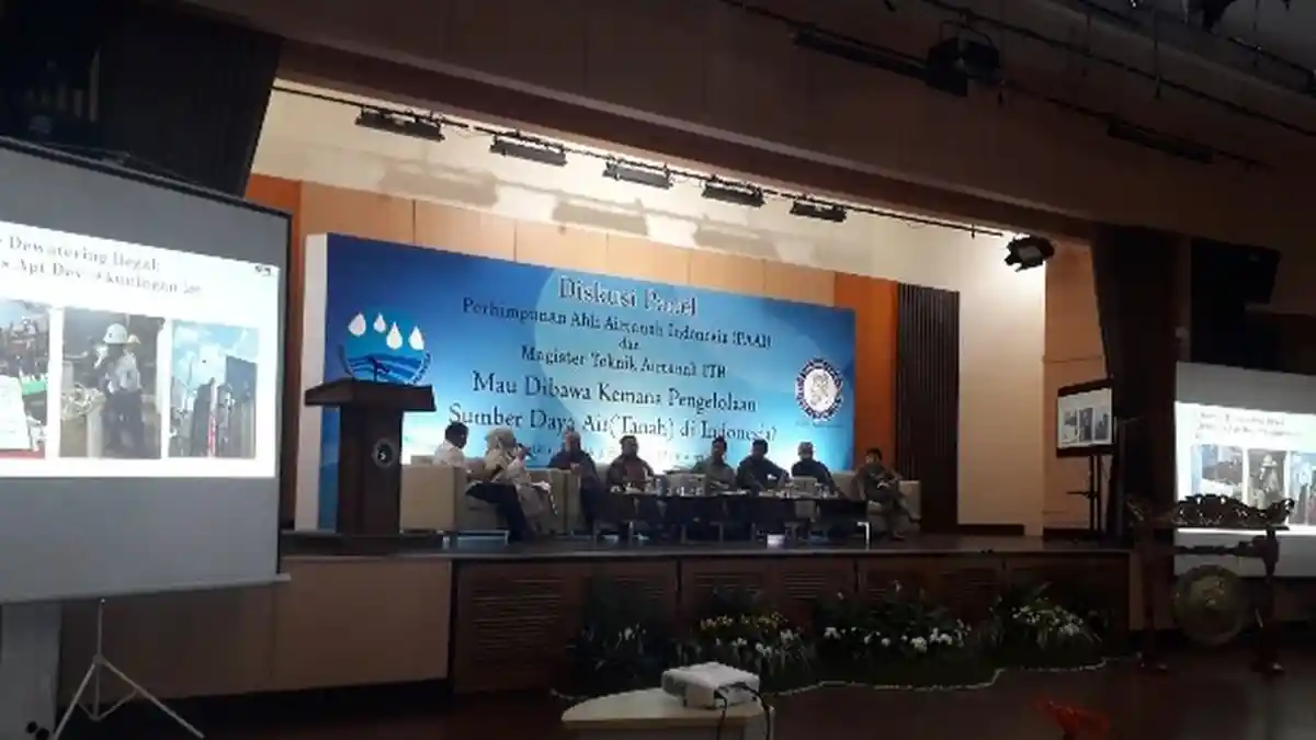 RUU Sumber Daya Air Tanah Urgen Segera Diundangkan