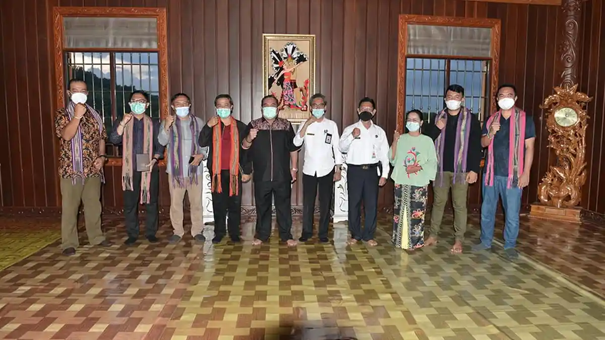 Pemkab Kubar Jajaki Kerjasama Pariwisata dengan Pupar Universitas Udayana Bali