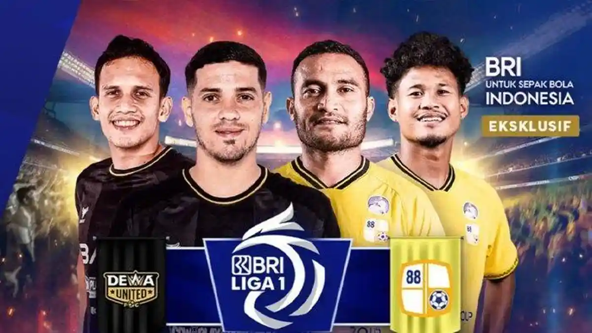 Dewa United vs Barito Putera Liga 1: Link Live Streaming dan Susunan Pemain