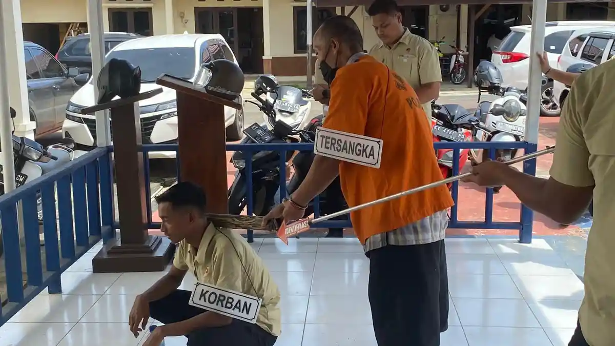 Kesal Utang tak Kunjung Dibayar, Pria di Kubar Ini Tega Bunuh Temannya saat Cari Rumput
