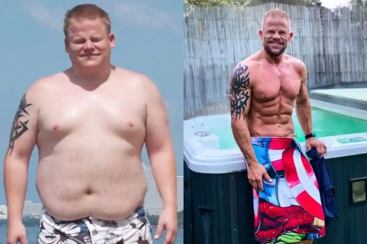 Ayah 2 Anak Ini Berhasil Turunkan Berat Badan Hingga 50 Kg, Kini Badannya Berotot, Apa Rahasianya?