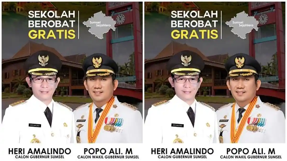 Pesan Heri Amalindo Minta Popo Ali Calon Pasangannya Doa di Mekkah, HAPAL Rangkul Semua Parpol