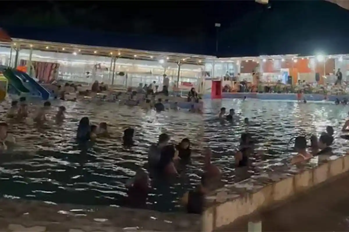 Pemandian Air Panas Gerbuk Waterpark Bener Meriah Diduga Langgar Syariat Islam