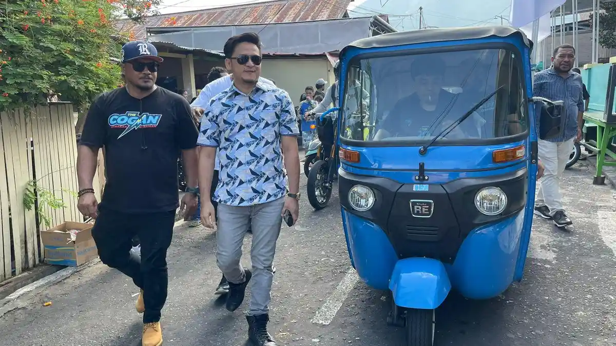 Erwin Umar Daftarkan Diri ke Partai Gerindra Maju Calon Wali Kota Ternate 2024
