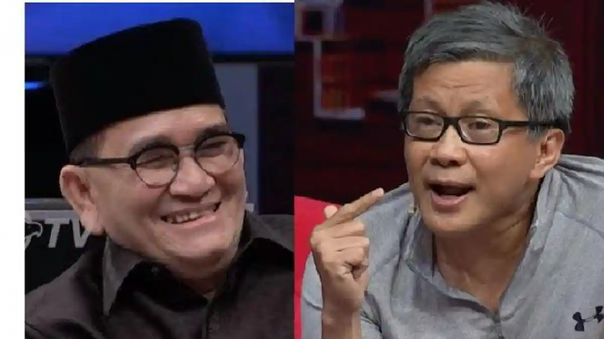 VIRAL VIDEO DEBAT Ruhut Sitompul dan Rocky Gerung, Pengakuan DO 4 Jurusan Kuliah Bikin Terbahak