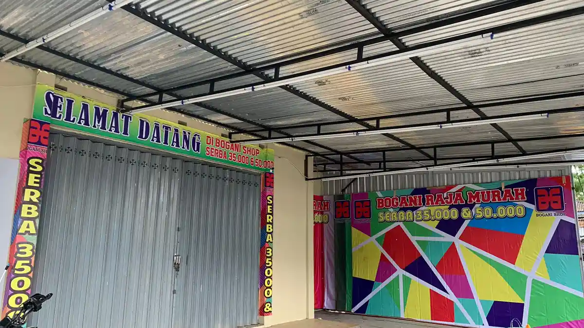 Jual Pakaian dengan Harga Murah, Toko Bogani Shop di Halmahera Selatan Ditutup Gegara Ini