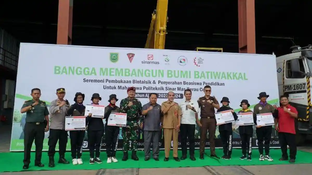 PT Berau Coal Dorong Pengembangan SDM, 87 Mahasiswa Poltek Simas Raih Beasiswa