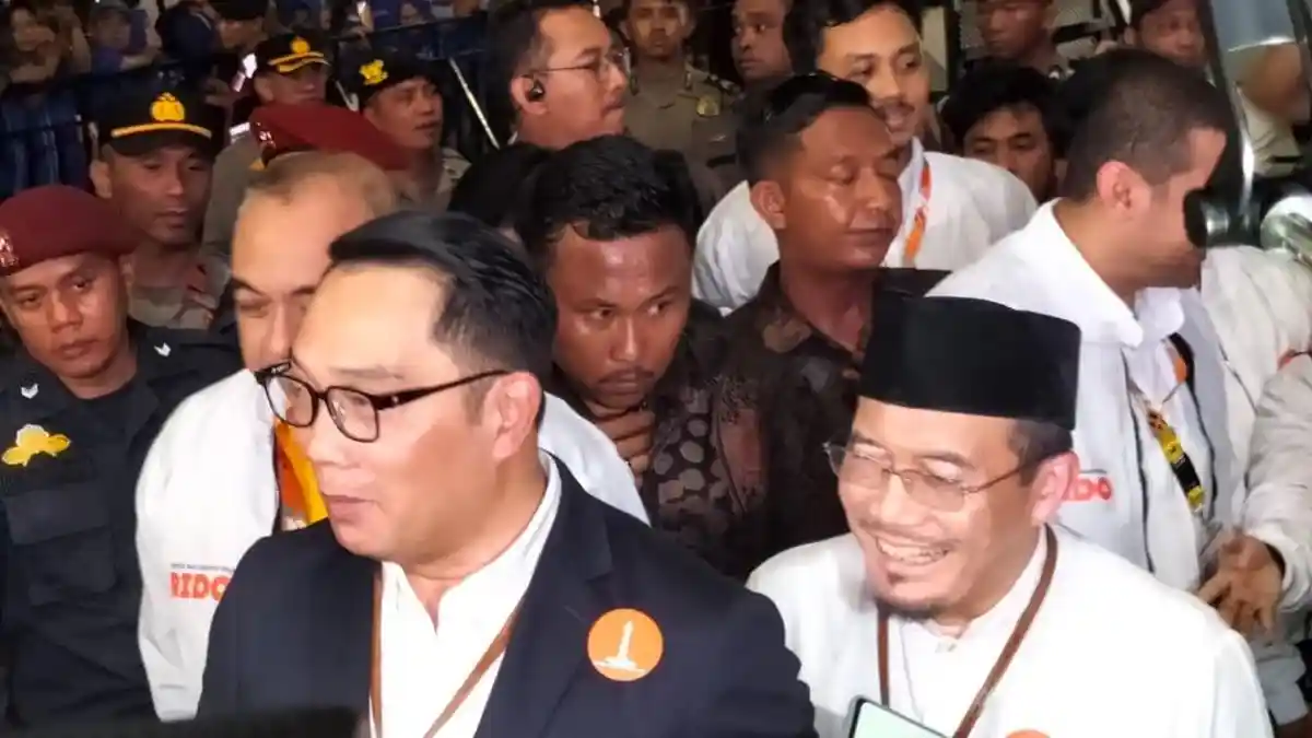 Didukung Penuh PSI, RK: Kita Bersemangat Ingin Menang Satu Putaran