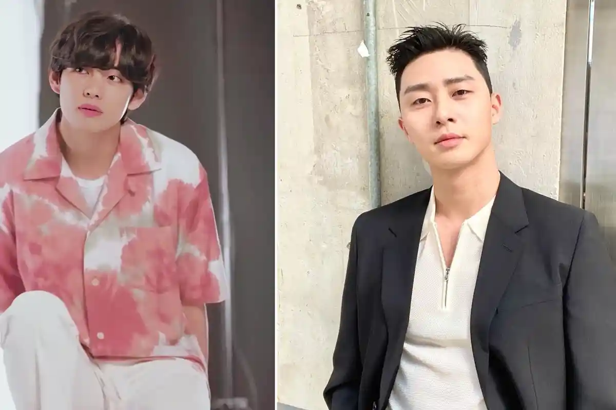 Bertemu V BTS dan Park Seo Joon, Ayah Penggemar Ini Justru Hanya Fokus pada V dan Melupakan Seo Joon
