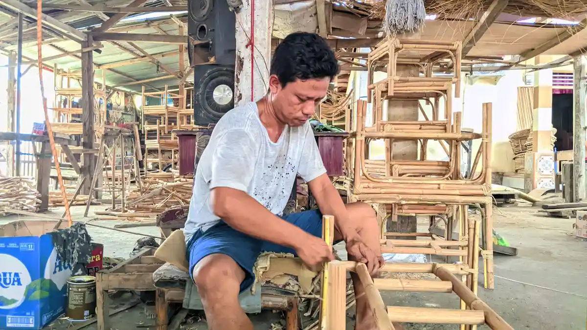 Melewati Tiga Generasi, UMKM Rotan Asal Gorontalo Ini Tetap Eksis Sejak 1980-an