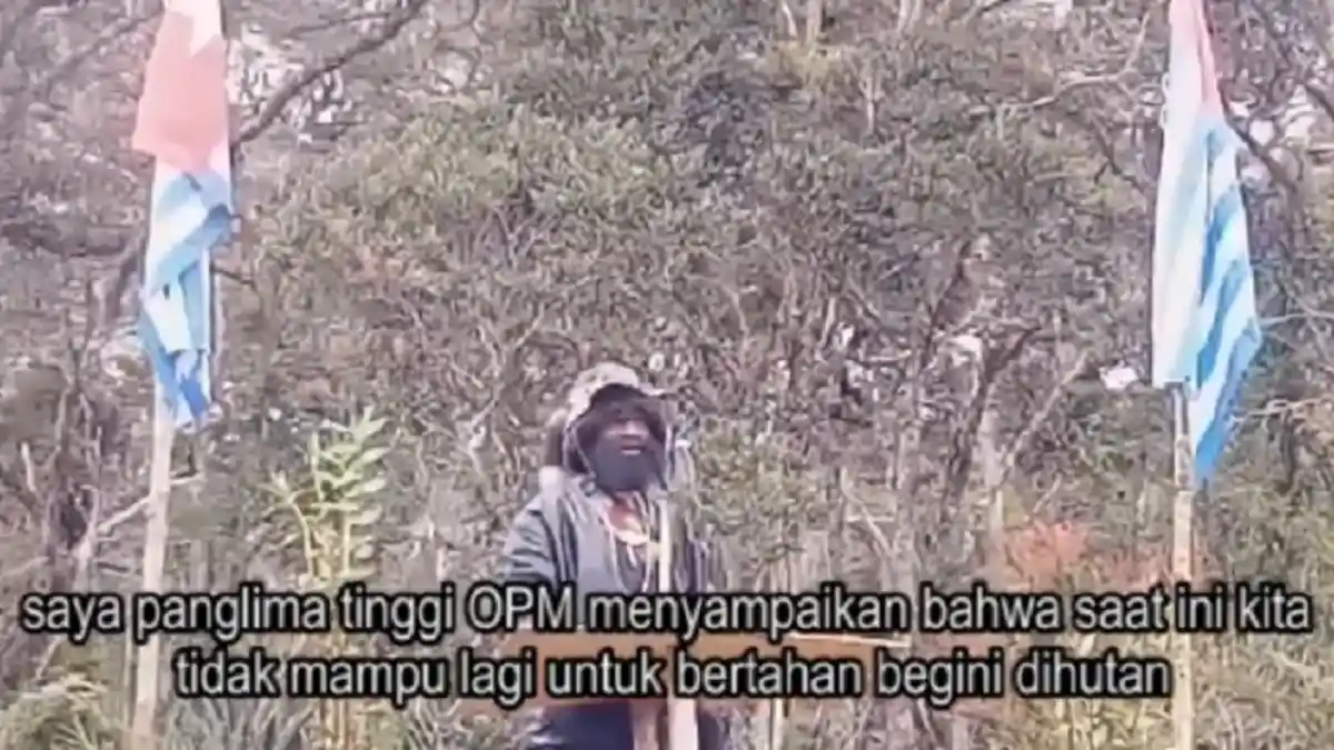 Panglima OPM Bertobat dan Ajak KKB Kembali ke NKRI: Selama Ini Kita Telah Ditipu