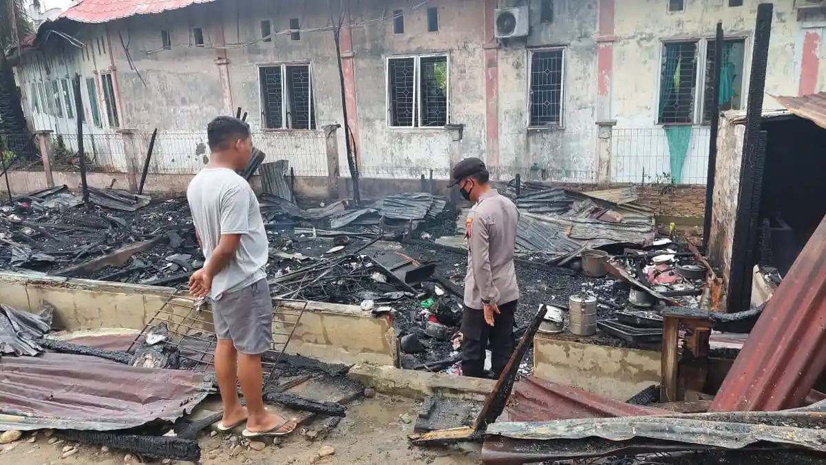 Setelah Kebakaran, Layanan di Puskesmas Bendahara Tetap Berjalan Normal