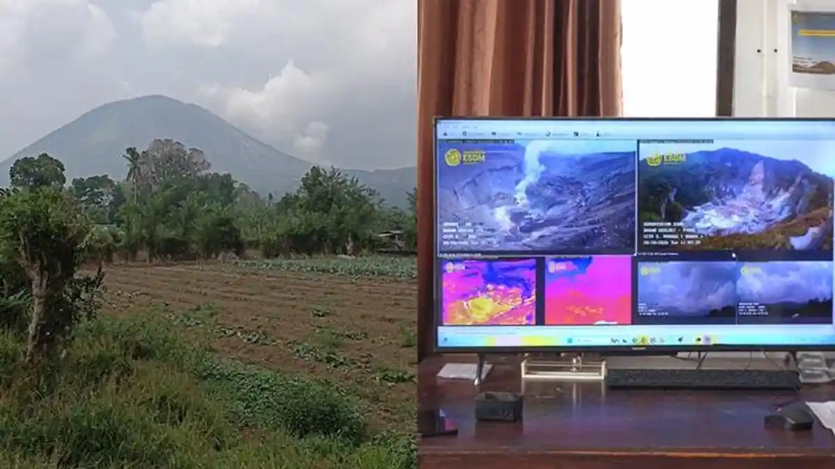 Status Gunung Lokon Tomohon Level II Waspada, Tercatat Terjadi 26 Kali ...