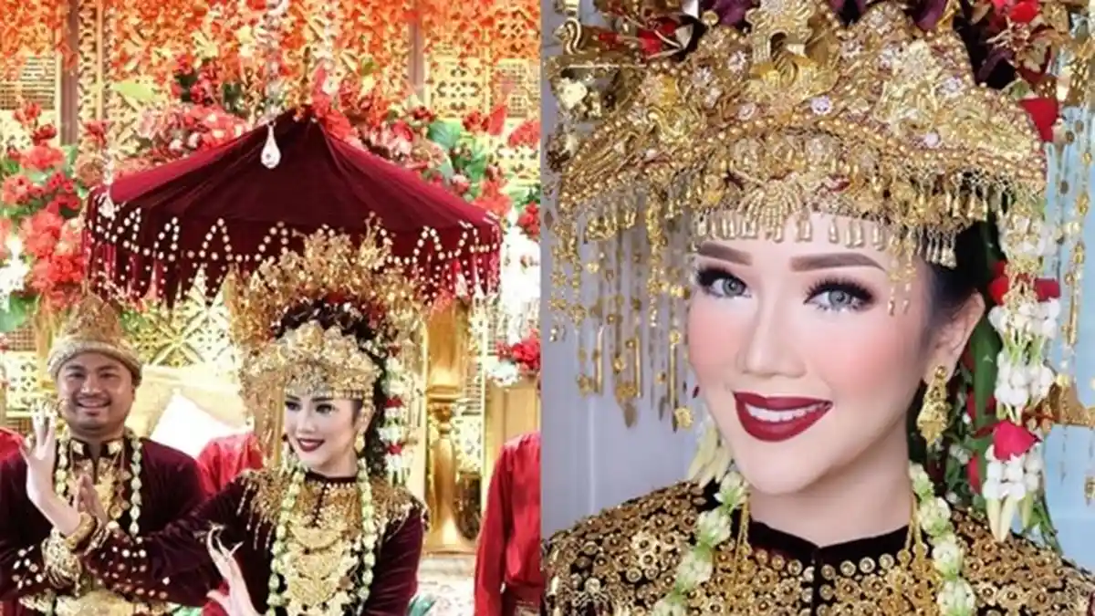 Afif Kalla Resmi Persunting Tistha Nurma, Ini Potret Pesta Pernikahan Mereka
