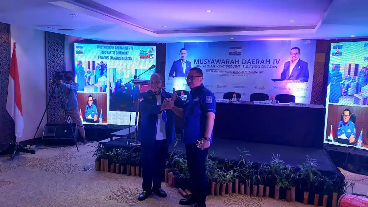 Ilham Arief Sirajuddin Ungguli Nimatullah di Musda, Penentuan Ketua Demokrat Sulsel di Tangan DPP
