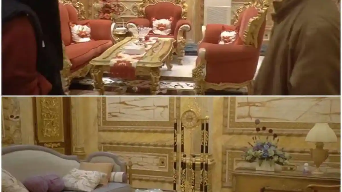 Viral Rumah yang Interior dan Seluruh Lapisannya dari Emas di Palu, Punya 90 Kamar