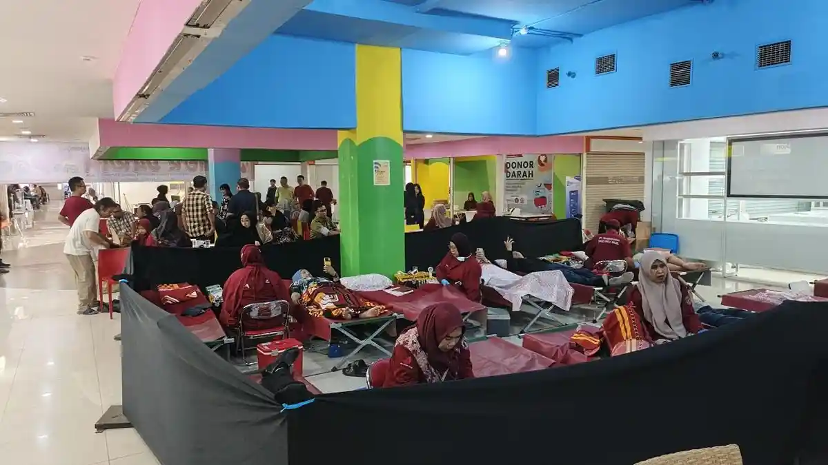 Donor Darah Sambut HUT ke-22 Tribun Timur, Pendonor Pulang Bawa Beras