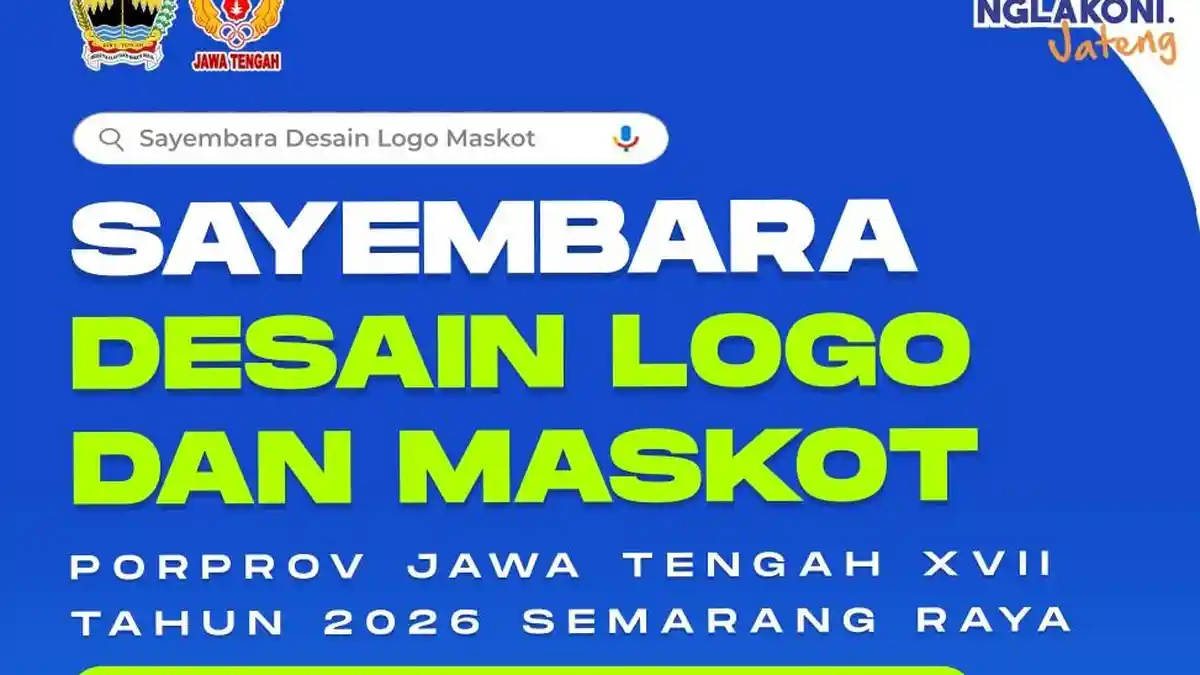 KONI Jateng Gelar Sayembara Desain Logo dan Maskot Porprov 2026