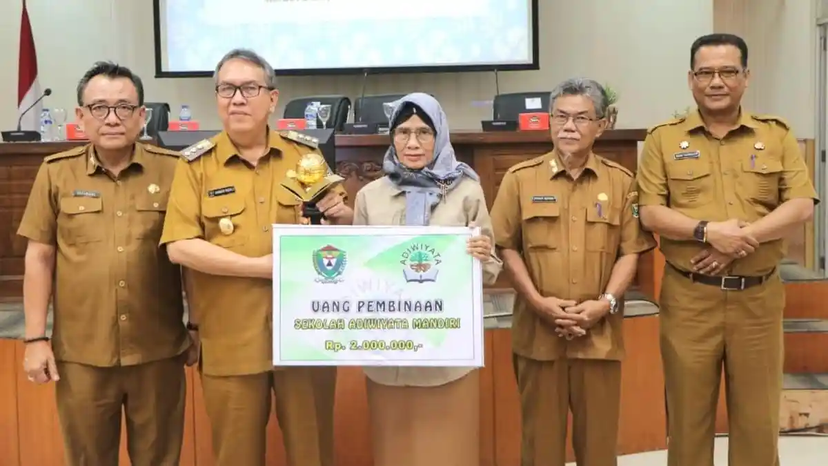 Muara Enim Raih 33 Penghargaan Adiwiyata, Terbanyak di Sumsel