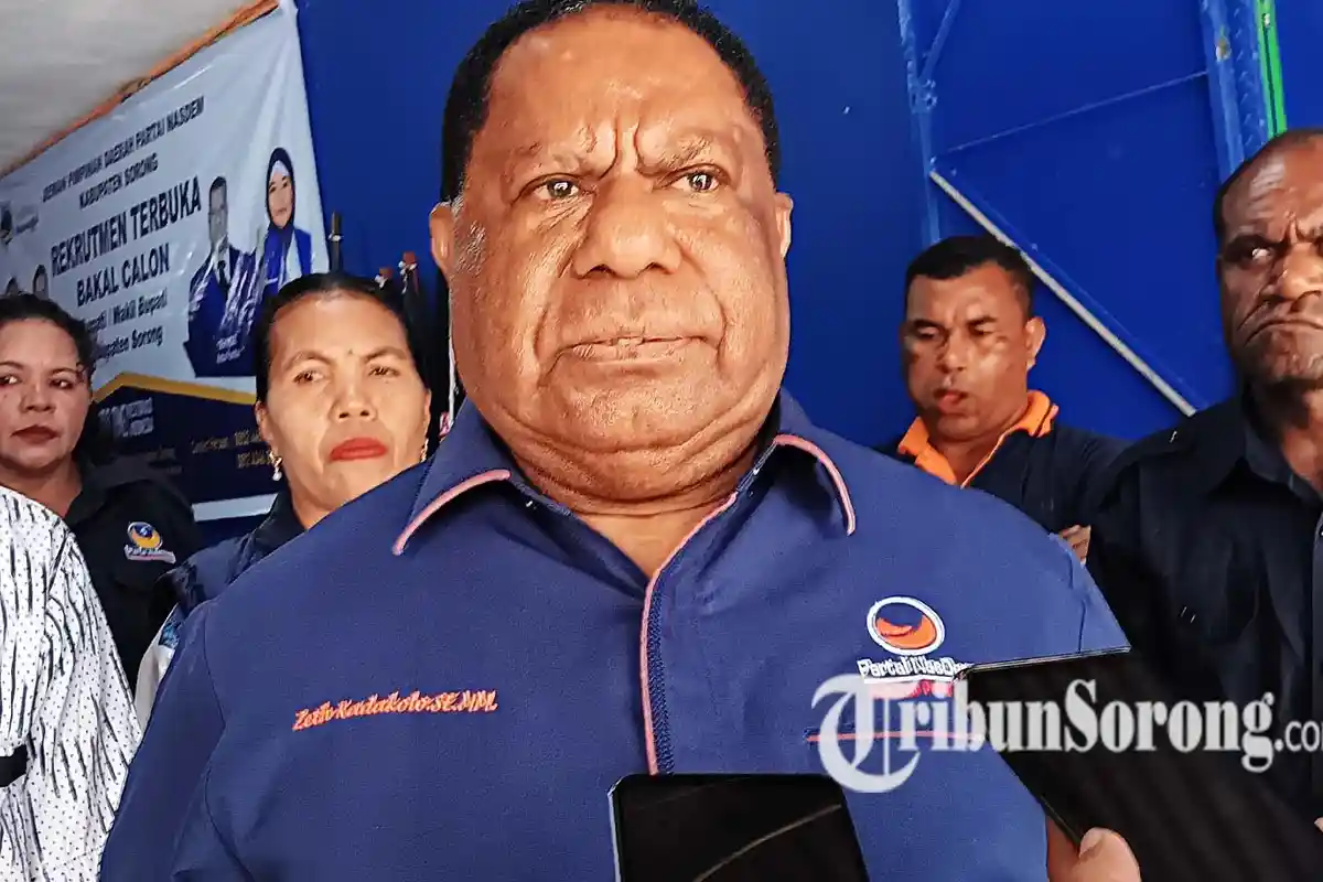 3 Balon Bupati Sorong Daftar di NasDem, Nama Ini Berpeluang Dapat Rekomendasi