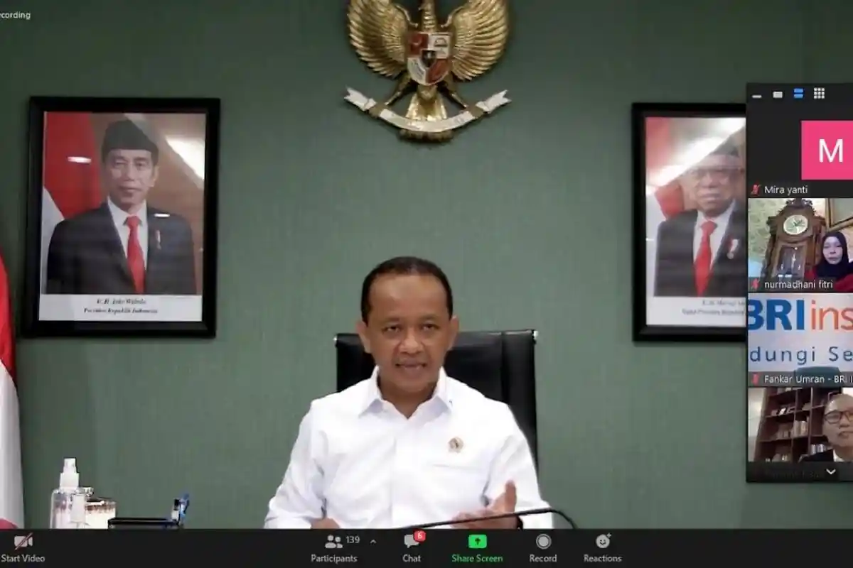 Kepala BKPM RI Ungkap Kontribusi UMKM di Webinar FEB Unhas