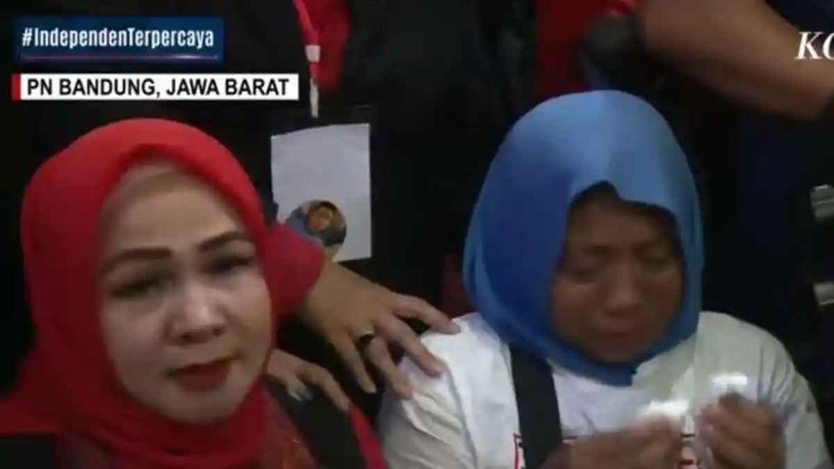 Tangisan Ibunda Pegi Setiawan setelah Hakim Bacakan Putusan Praperadilan