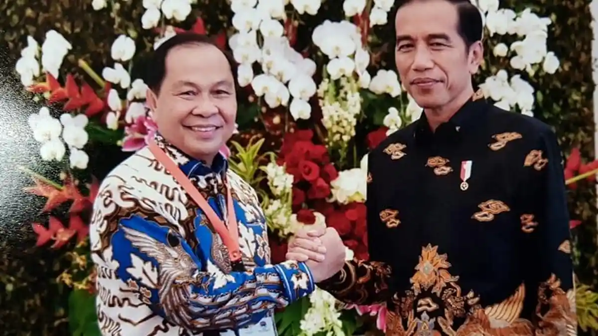 Wali Kota Bitung Curhat Soal Bitung kepada Presiden RI Jokowi di Istana Bogor