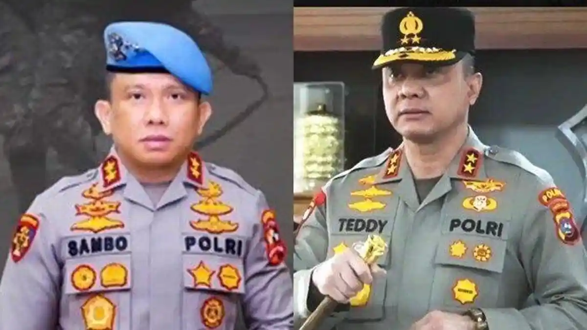 Kisah Ferdy Sambo & Teddy Minahasa, 2 Jenderal Berkasus di Ambang Hukuman Mati