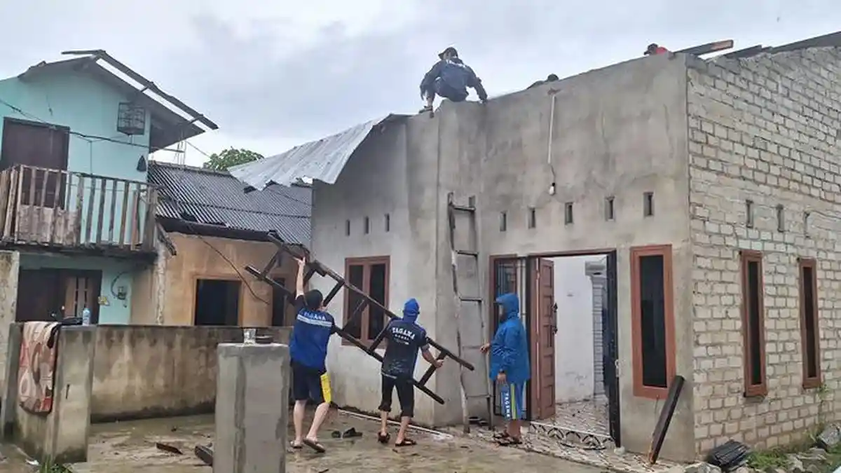 BPBD Babel Imbau Warga Waspadai Angin Puting Beliung dan Cuaca Ekstrem, Tetap Waspada