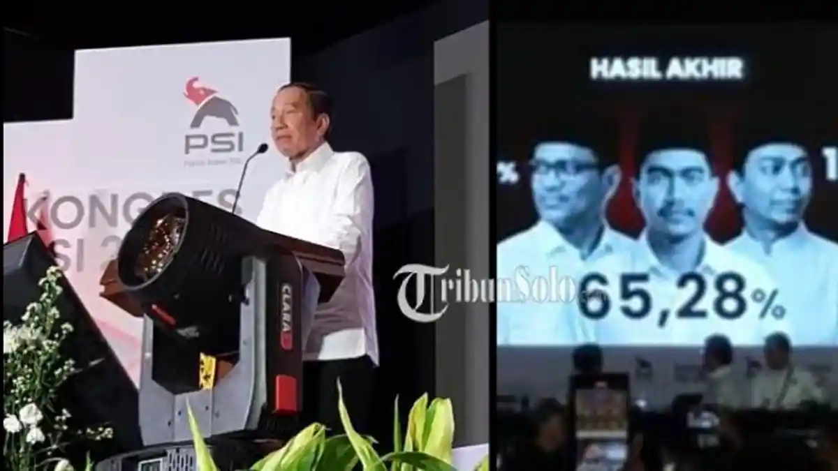Jokowi Mengaku Belum Dapat Tawaran Dewan Pembina dari PSI