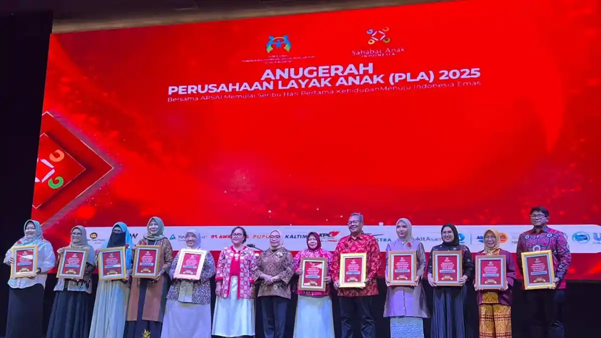 PTBA Berhasil Raih Anugerah Perusahaan Layak Anak Tingkat Nindya
