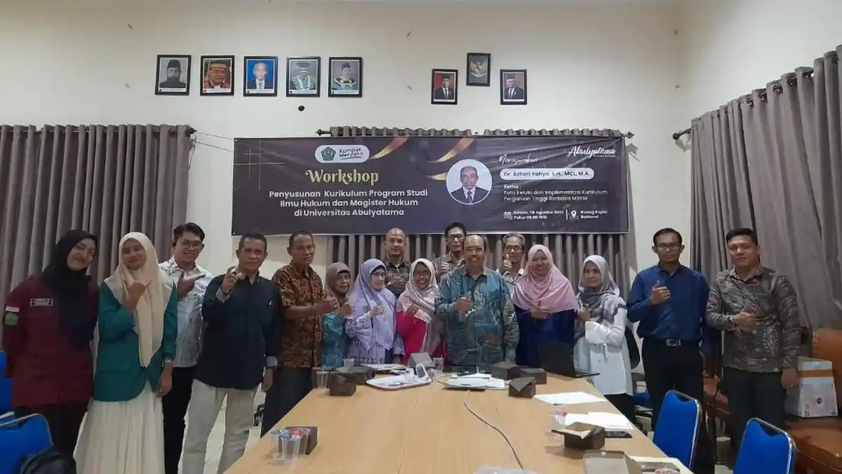 FH Unaya Gelar Workshop Penyusunan Kurikulum Prodi Ilmu Hukum dan Magister Hukum