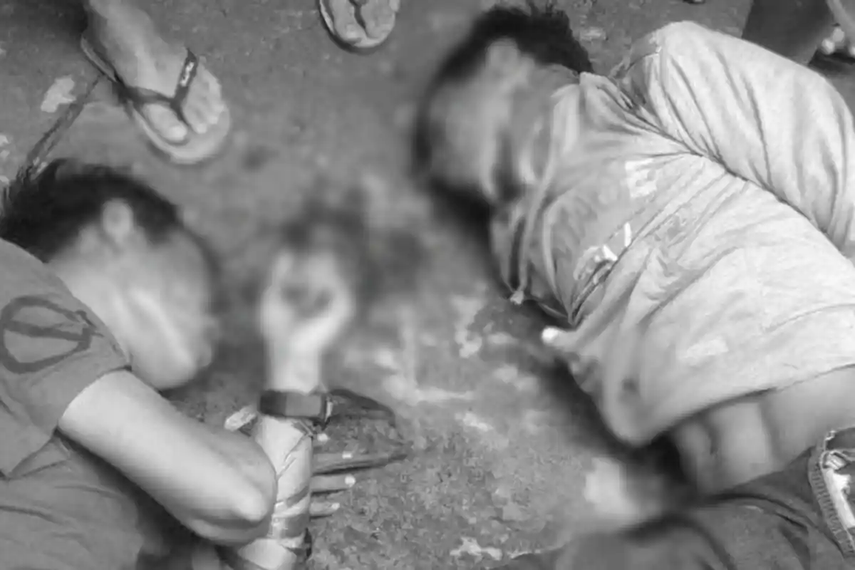 Kakak Adik Maling Motor di Palembang Pura-pura Mati Saat Dimassa