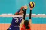 Tim Voli Putri Indonesia Kalahkan Tim Putri Thailand