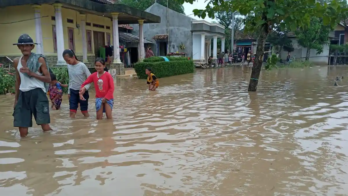 Banjir Merendam Tiga Kecamatan di Kabupaten Serang