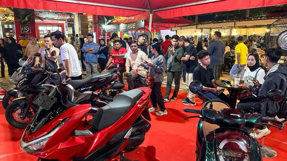 Heat Show-Off Honda Exclusive AT Sukses Digelar, Antusiasme Pengunjung Membludak