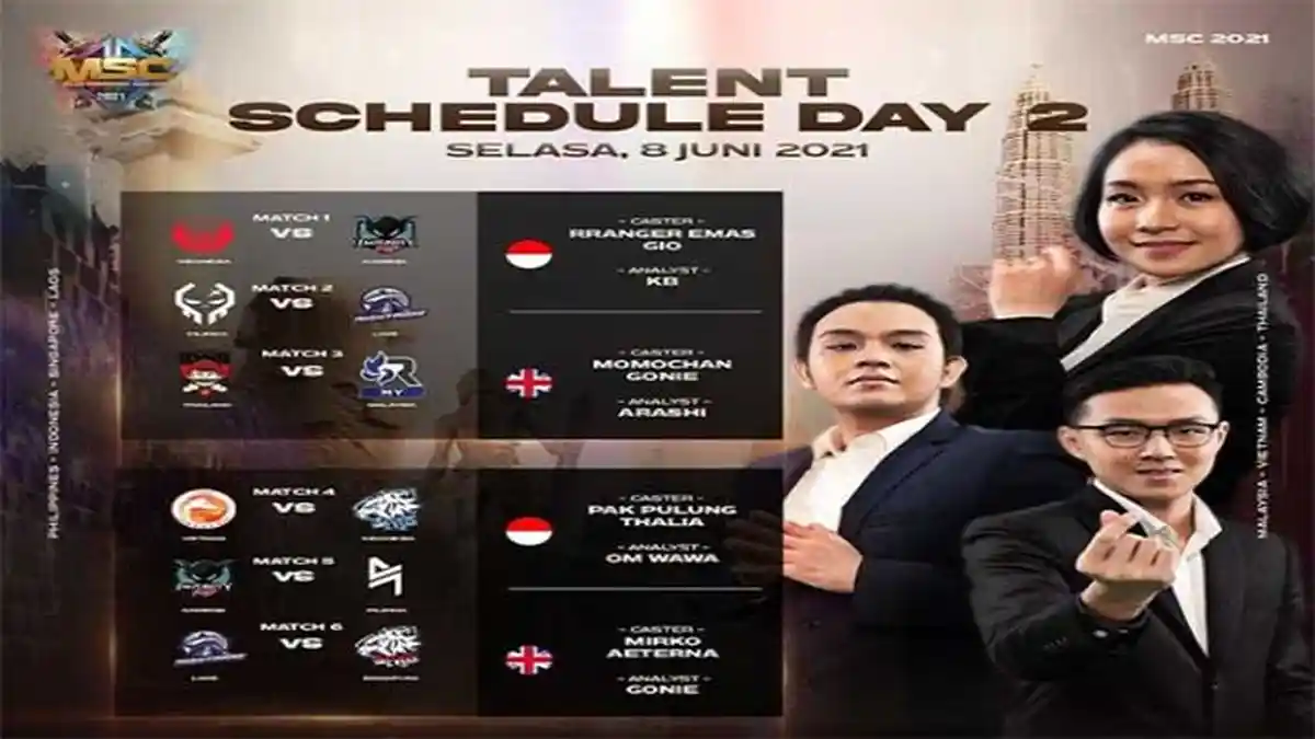 KLASEMEN Hasil MSC 2021 - EVOS Legends ke Upper Bracket dan Nasib Wakil Indonesia Bigetron Alpha