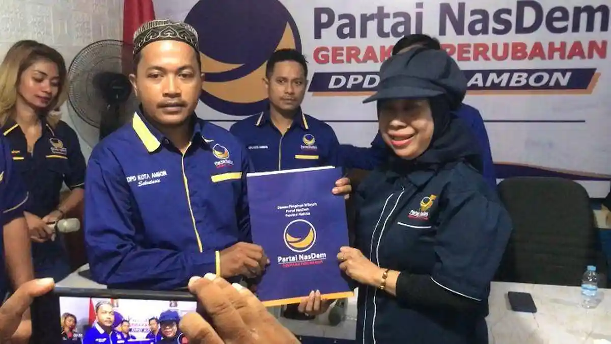 NasDem Buka Pendaftaran Bakal Caleg DPRD Ambon Pemilu 2024; Terbuka tuk Umum