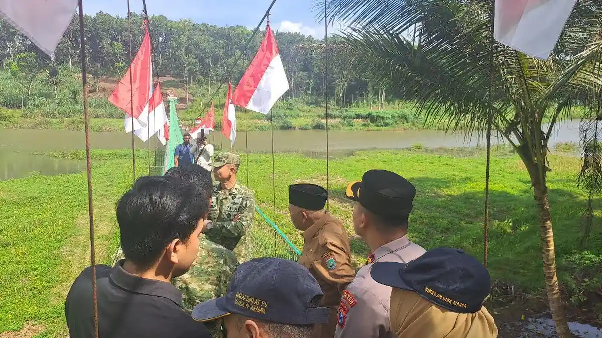 Jembatan Garuda di Desa Ternyang Malang Diresmikan, Jadi Jembatan Terpanjang di Pembangunan Tahap 1
