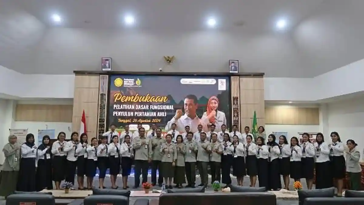 BBPP Kupang Gelar Pelatihan Dasar Fungsional Penyuluh Pertanian