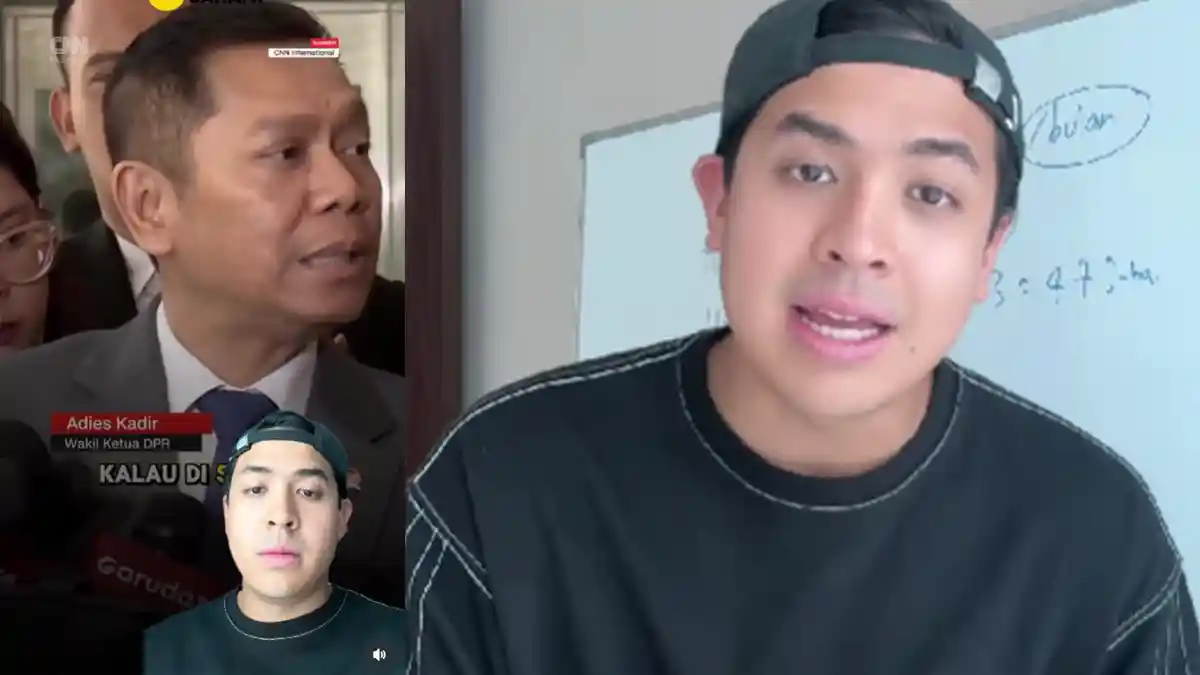 Logika Berpikir Pimpinan DPR Dikoreksi Jerome Polin: Ini Pentingnya Belajar Matematika