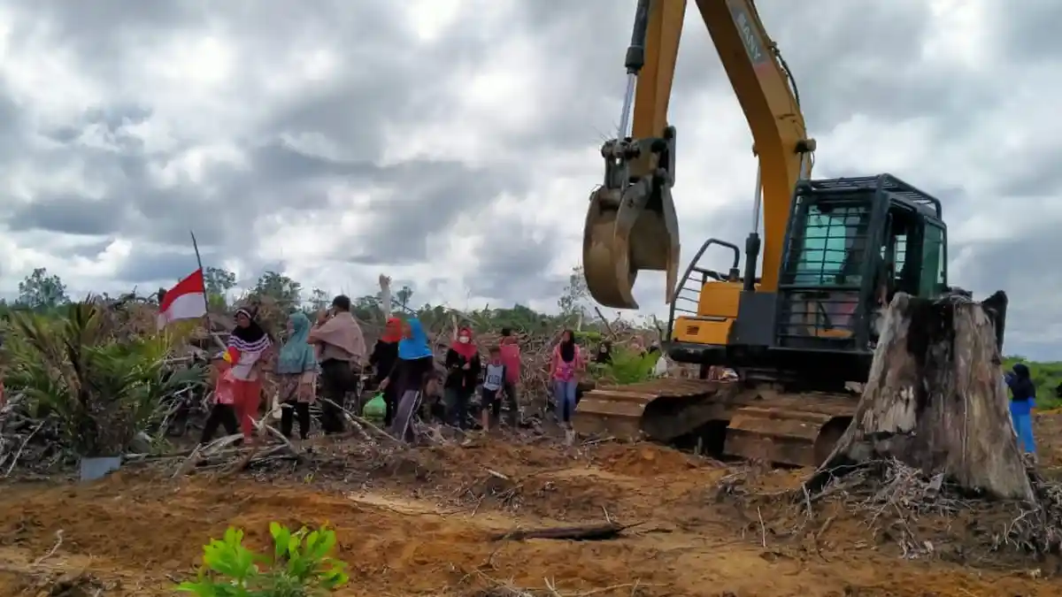 Konflik Lahan di Desa Rantau Kasih Kampar, Tim DLHK Riau Selasa Turun ke Lokasi, Ini yang Dicari