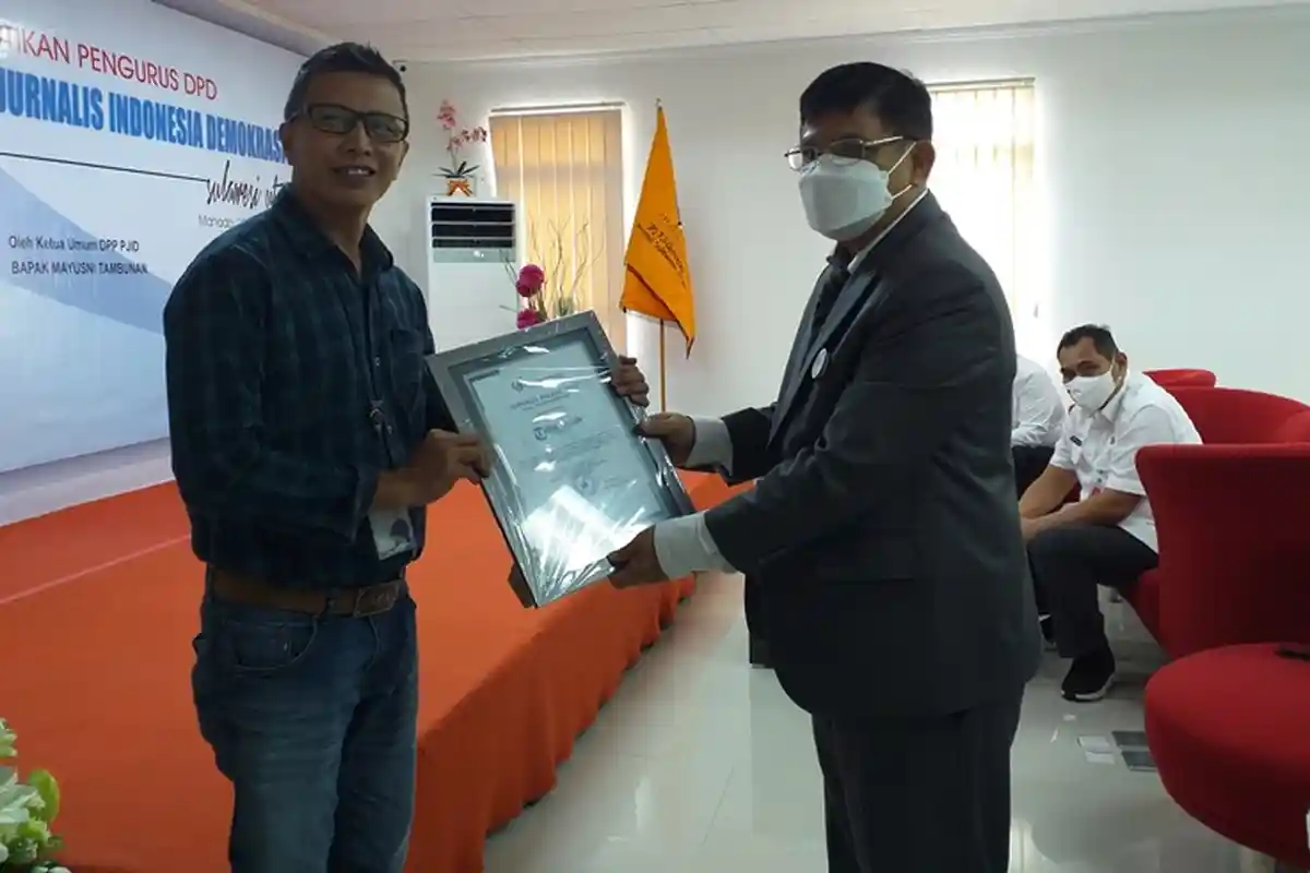PJID Resmi Melebarkan Sayap ke Sulut, Ketua Umum Minta Lakukan Tugas Pers dengan Benar